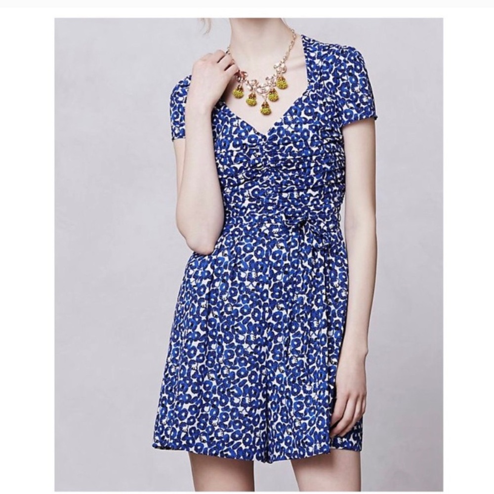 NWOT Anthropologie Leifnotes Drafted Petal Romper